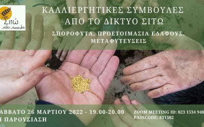 Καλλιεργητικές συμβουλές – Μέρος 1ο