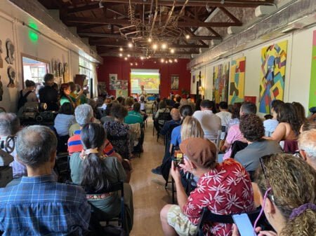 Sito seed event in Athens, May 2023, Myrtillo cafe